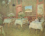 Vincent Van Gogh Interior of a Restaurant (nn04) USA oil painting reproduction